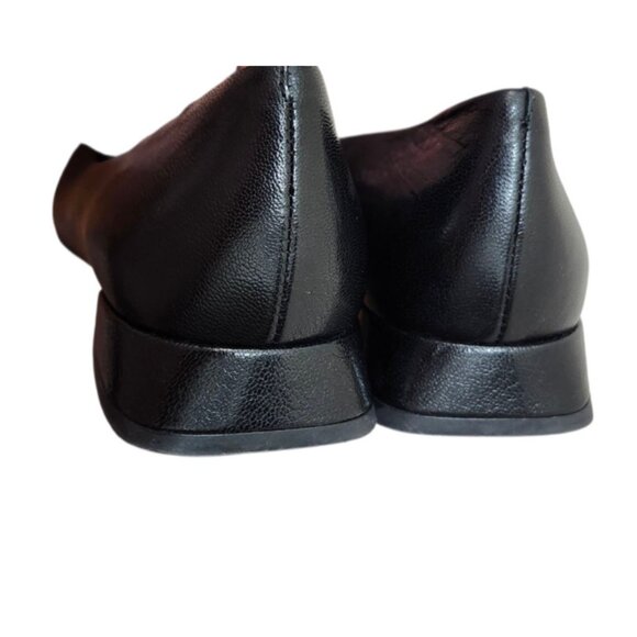 Tory Burch Georgia Point Toe Black Water Snake Heels Flats 6.5 - Picture 10 of 13